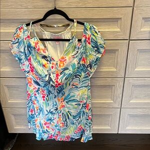 Lilly Pulitzer Multicolor Tropical Dress